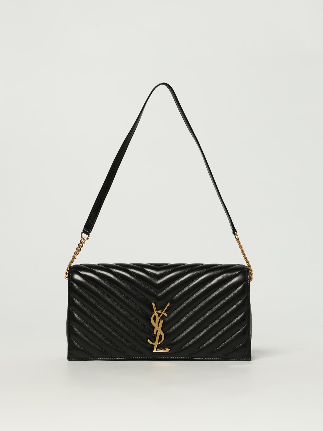 ショルダーバッグ・ポシェット SAINT LAURENT Woman Shoulder bag Black 6606181ELX1 1000 SAINT LAURENT: Shoulder bag woman - Black | Saint Laurent