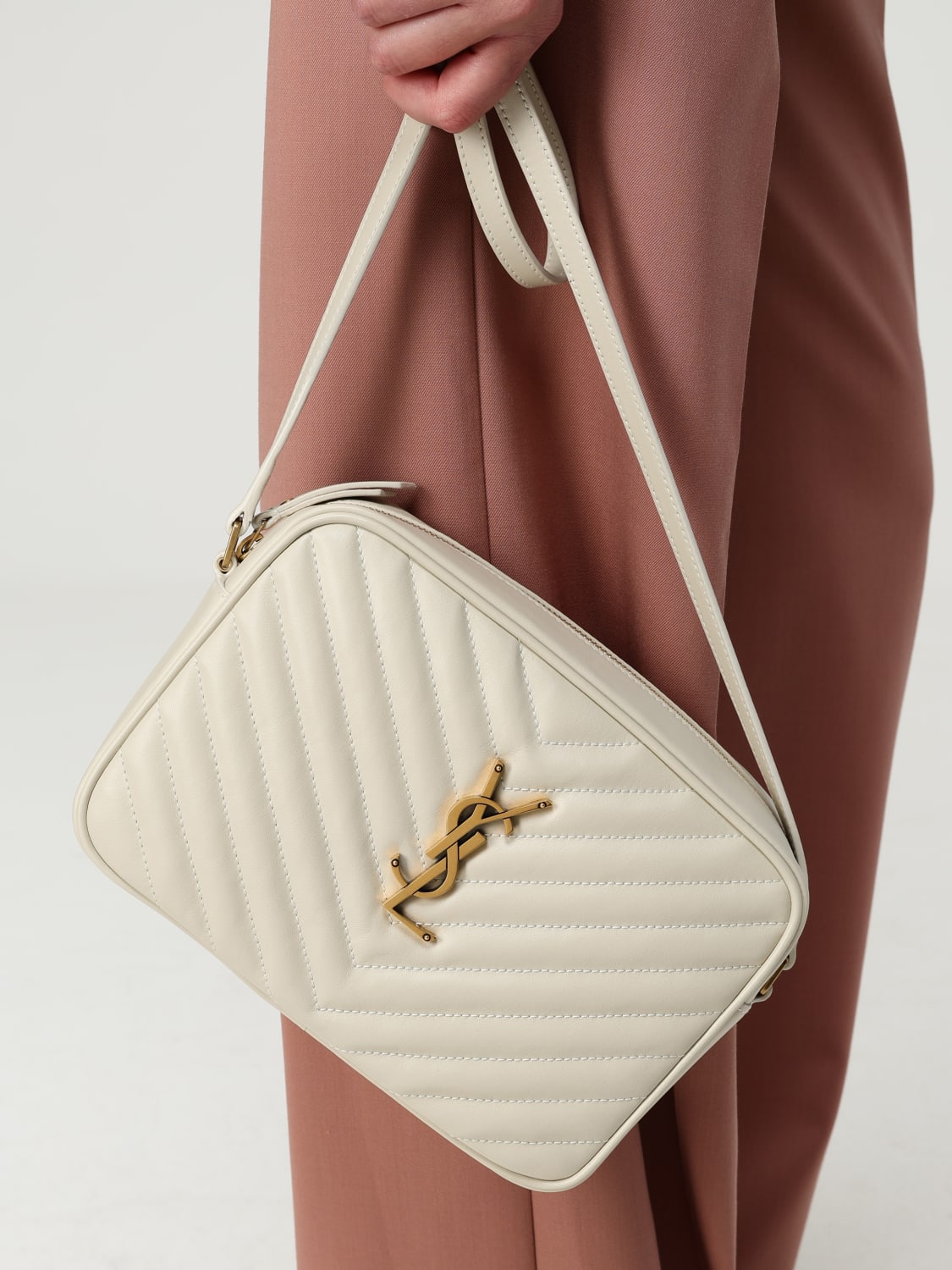 バッグ・カバンその他 SAINT LAURENT Woman Mini bag Yellow Cream 761554DV707 9207 SAINT LAURENT: Shoulder bag woman - Yellow Cream | Saint