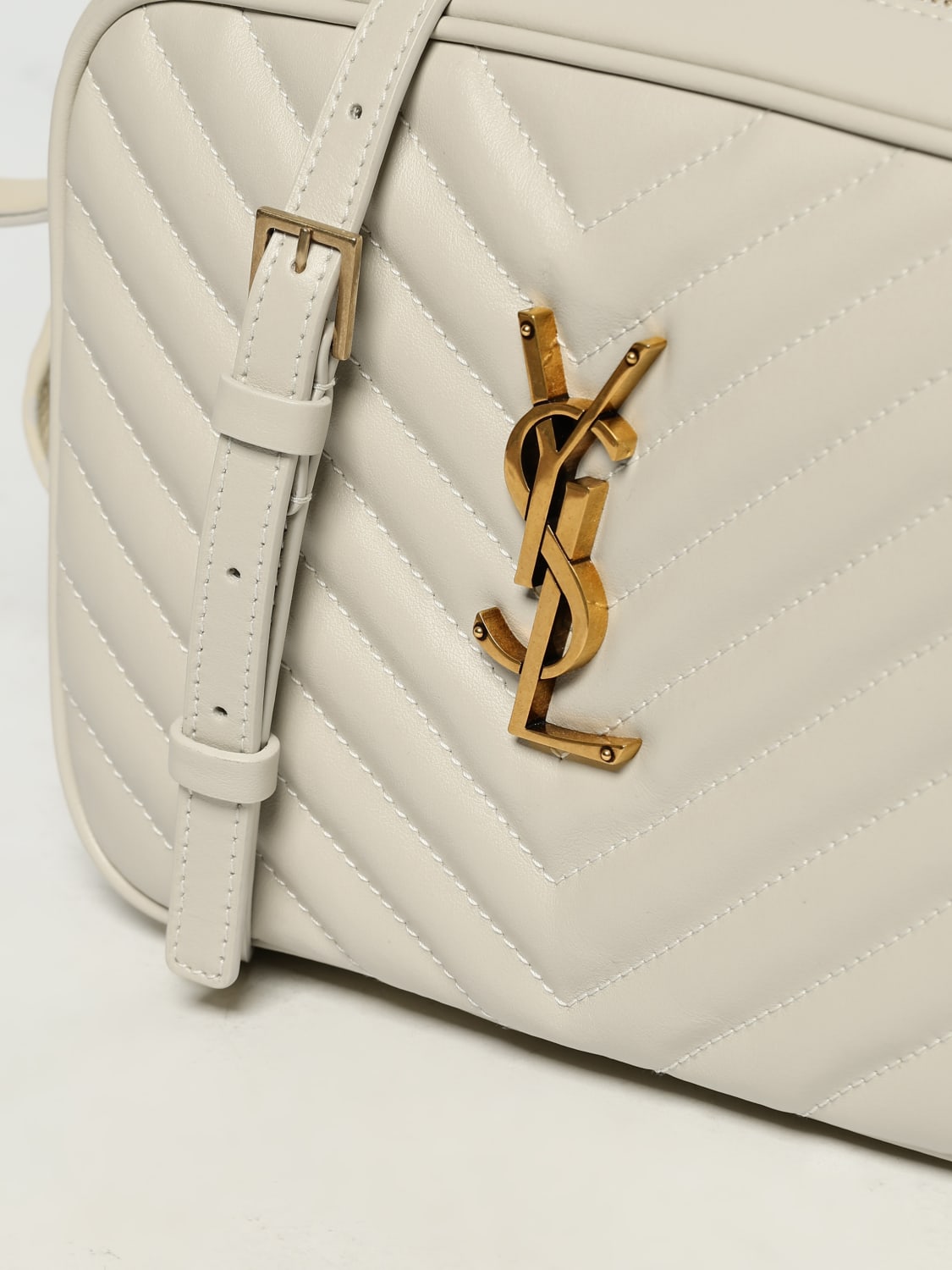 バッグ・カバンその他 SAINT LAURENT Woman Mini bag Yellow Cream 761554DV707 9207 SAINT LAURENT: Shoulder bag woman - Yellow Cream | Saint