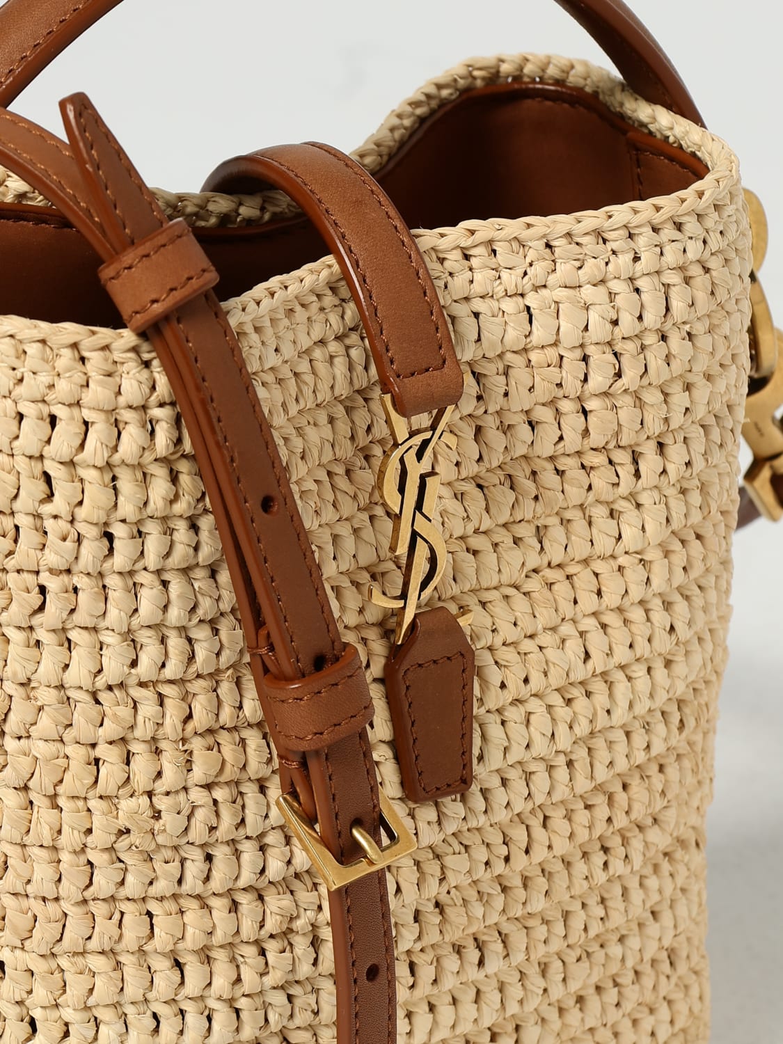ショルダーバッグ・ポシェット SAINT LAURENT Woman Shoulder bag Natural 765870GAAFC 2080 SAINT LAURENT: Shoulder bag woman - Natural | Saint Laurent