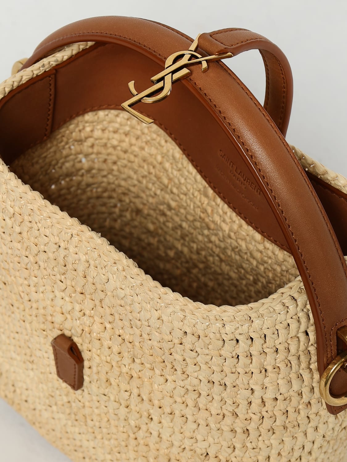 ショルダーバッグ・ポシェット SAINT LAURENT Woman Shoulder bag Natural 765870GAAFC 2080 SAINT LAURENT: Shoulder bag woman - Natural | Saint Laurent