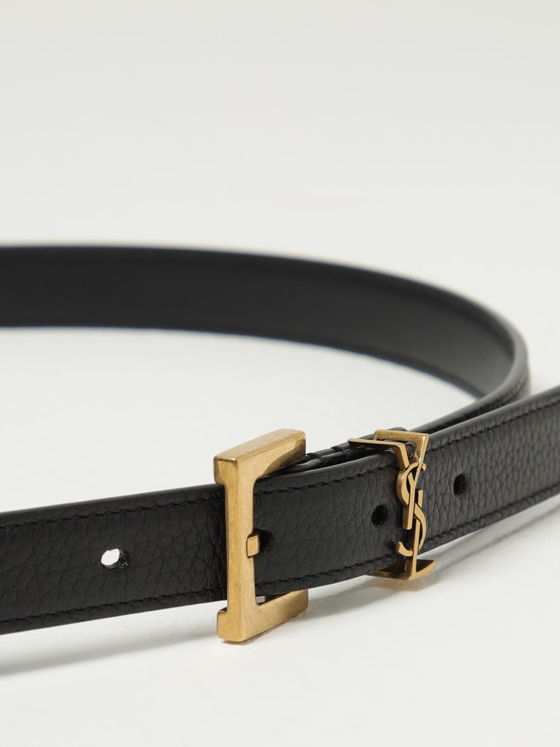 SAINT LAURENT: Belt woman - Black | Saint Laurent belt