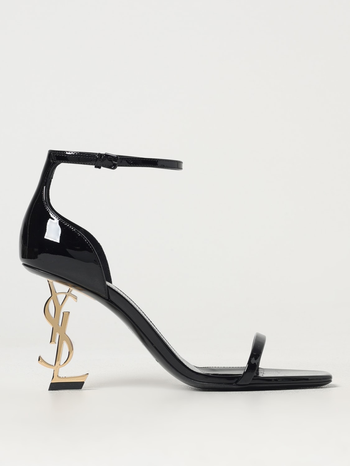 SAINT LAURENT HEELED SANDAL: Shoes woman Saint Laurent, Black - Img 1