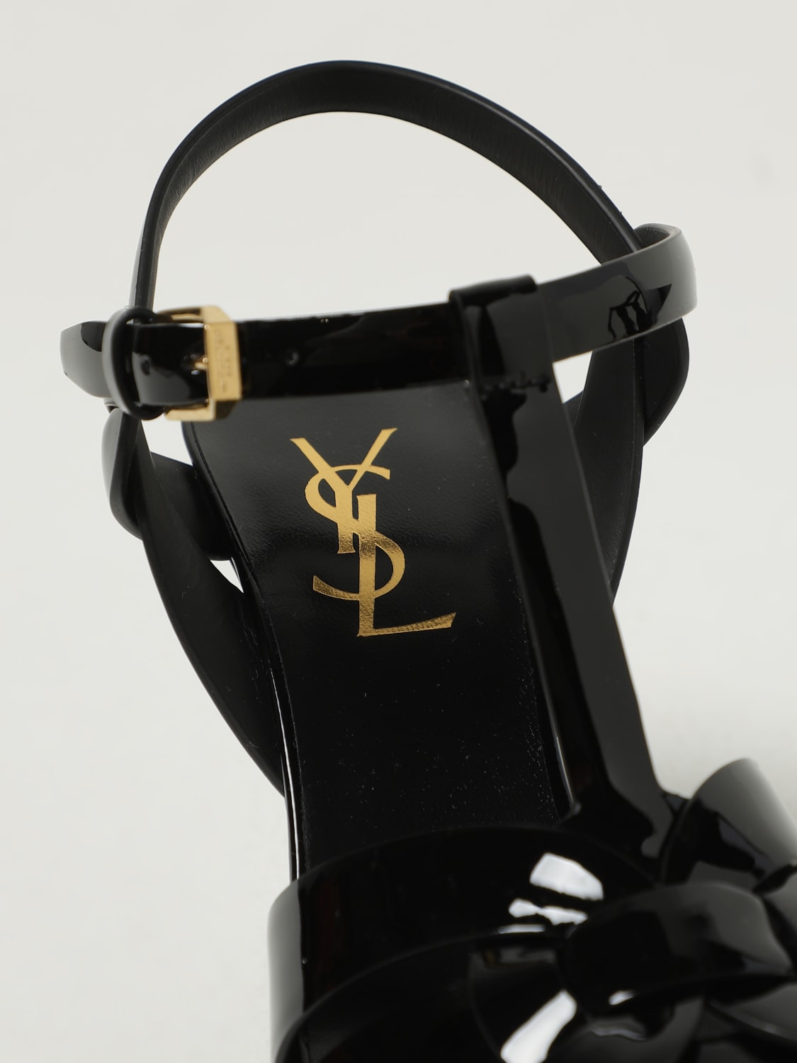 SAINT LAURENT HEELED SANDAL: Shoes woman Saint Laurent, Black - Img 4