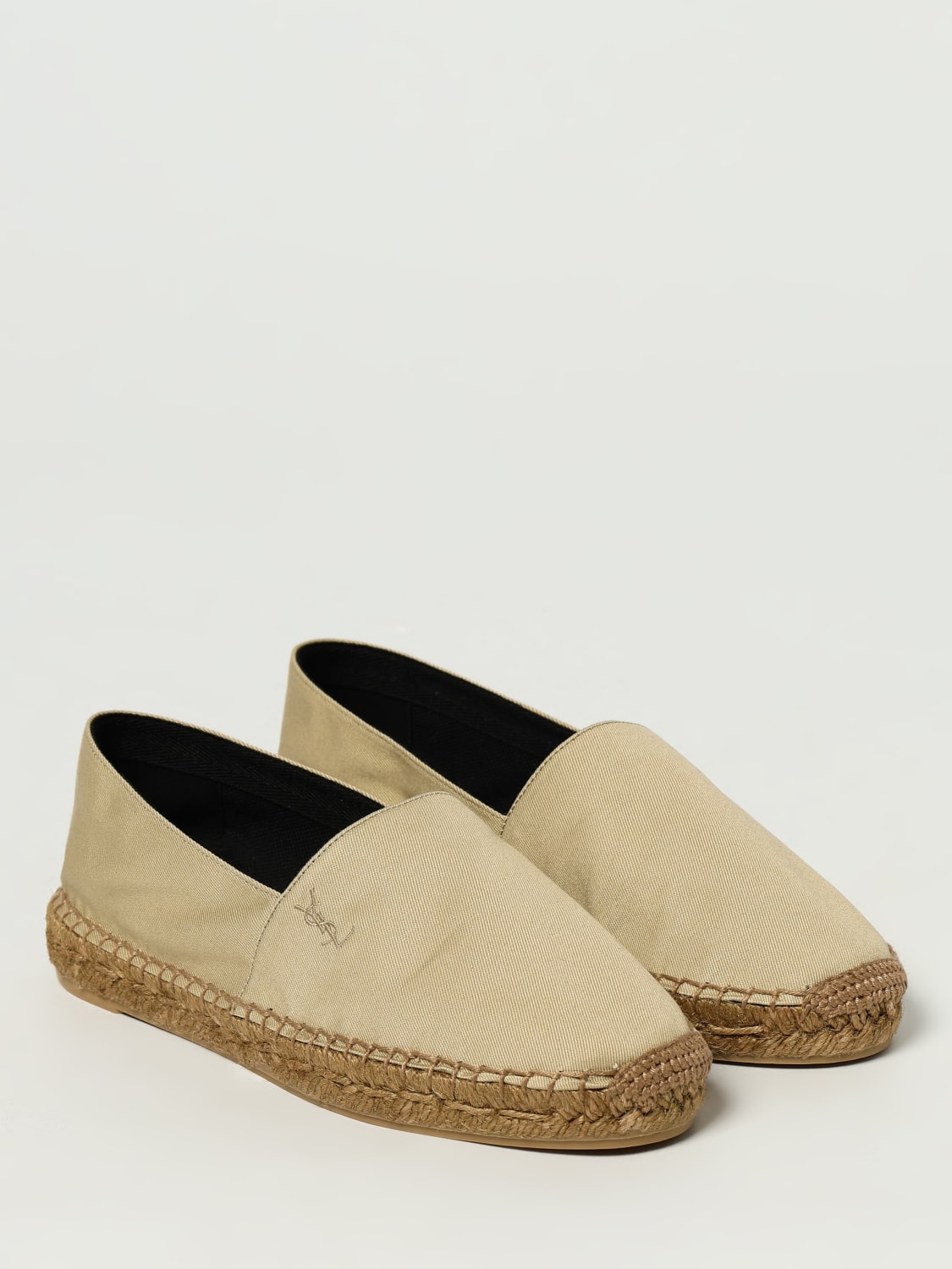 SAINT LAURENT ALPARGATA: Zapatos mujer Saint Laurent, Beige - Img 2