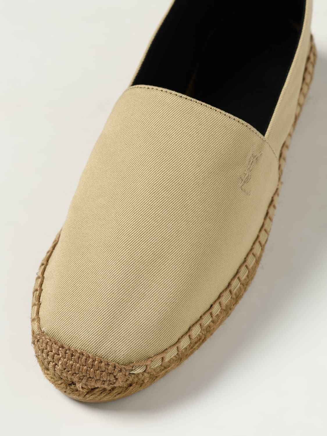 SAINT LAURENT ALPARGATA: Zapatos mujer Saint Laurent, Beige - Img 4