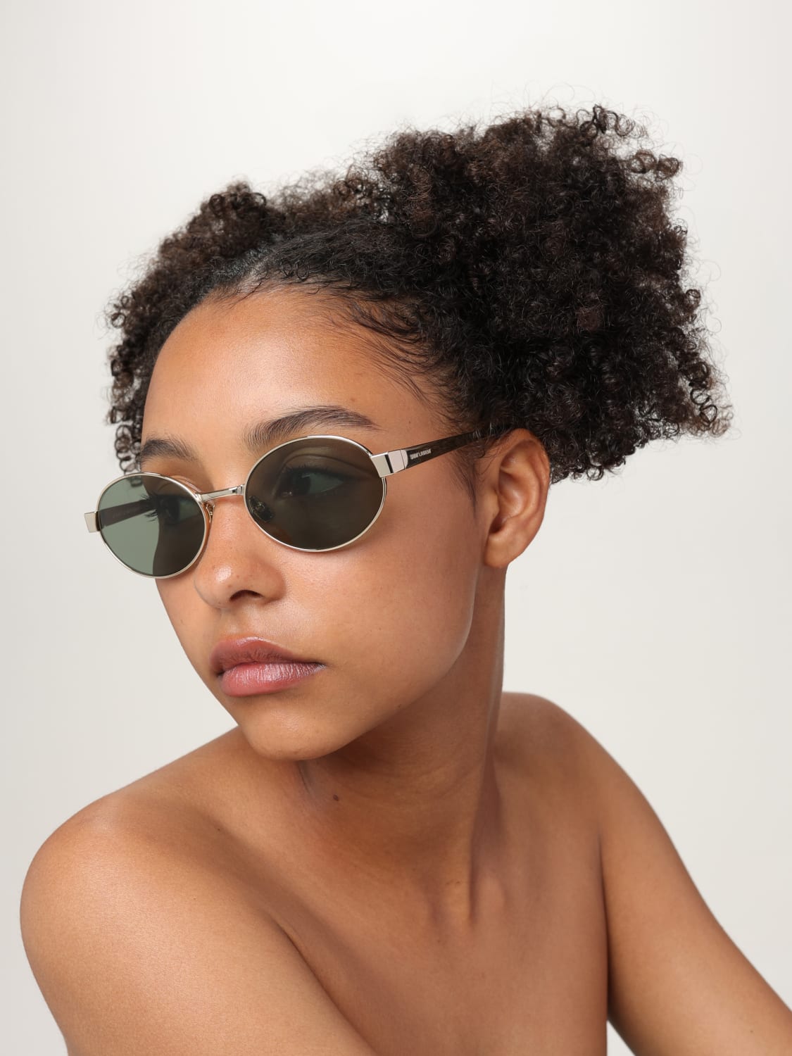 SAINT LAURENT GAFAS DE SOL: Gafas de sol mujer Saint Laurent, Oro - Img 2