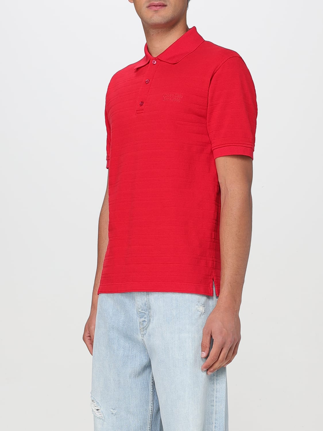 GOLDEN GOOSE POLO SHIRT: Polo shirt men Golden Goose, Red - Img 4
