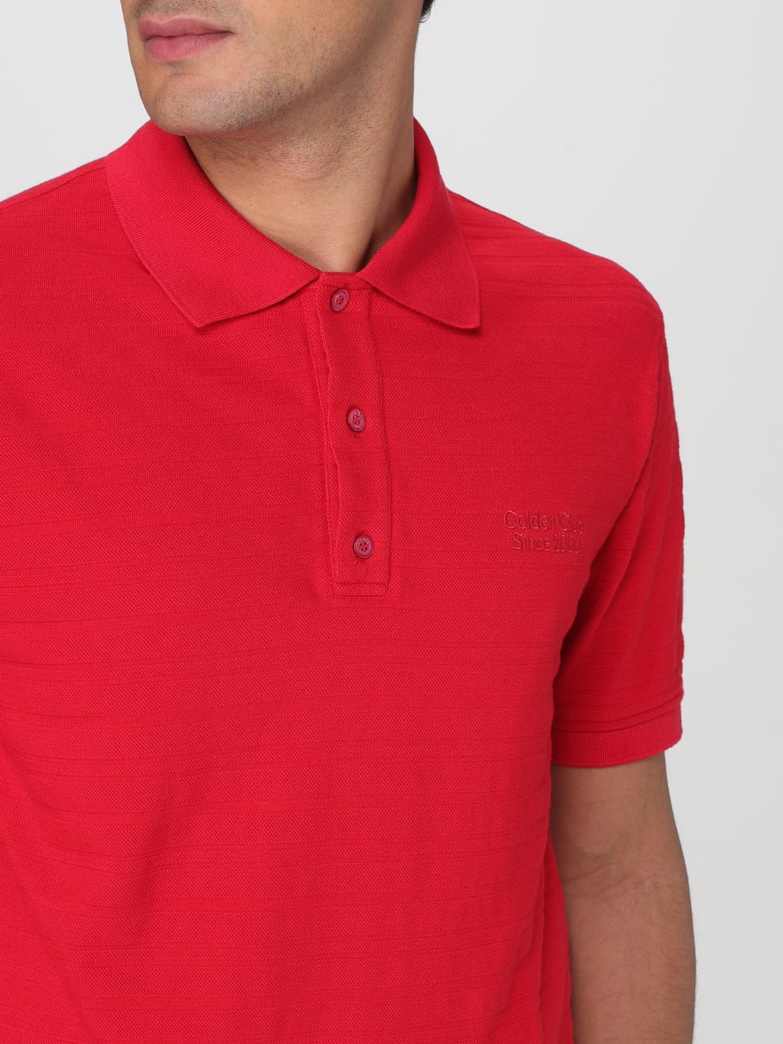 GOLDEN GOOSE POLO SHIRT: Polo shirt men Golden Goose, Red - Img 5