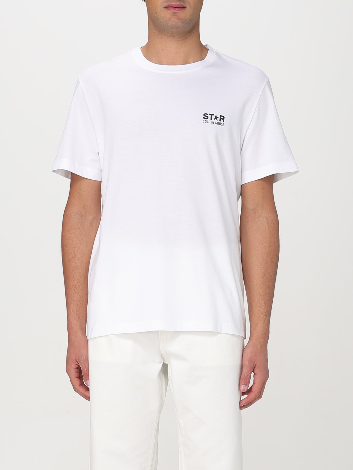 GOLDEN GOOSE T-SHIRT: T-shirt men Golden Goose, White - Img 1