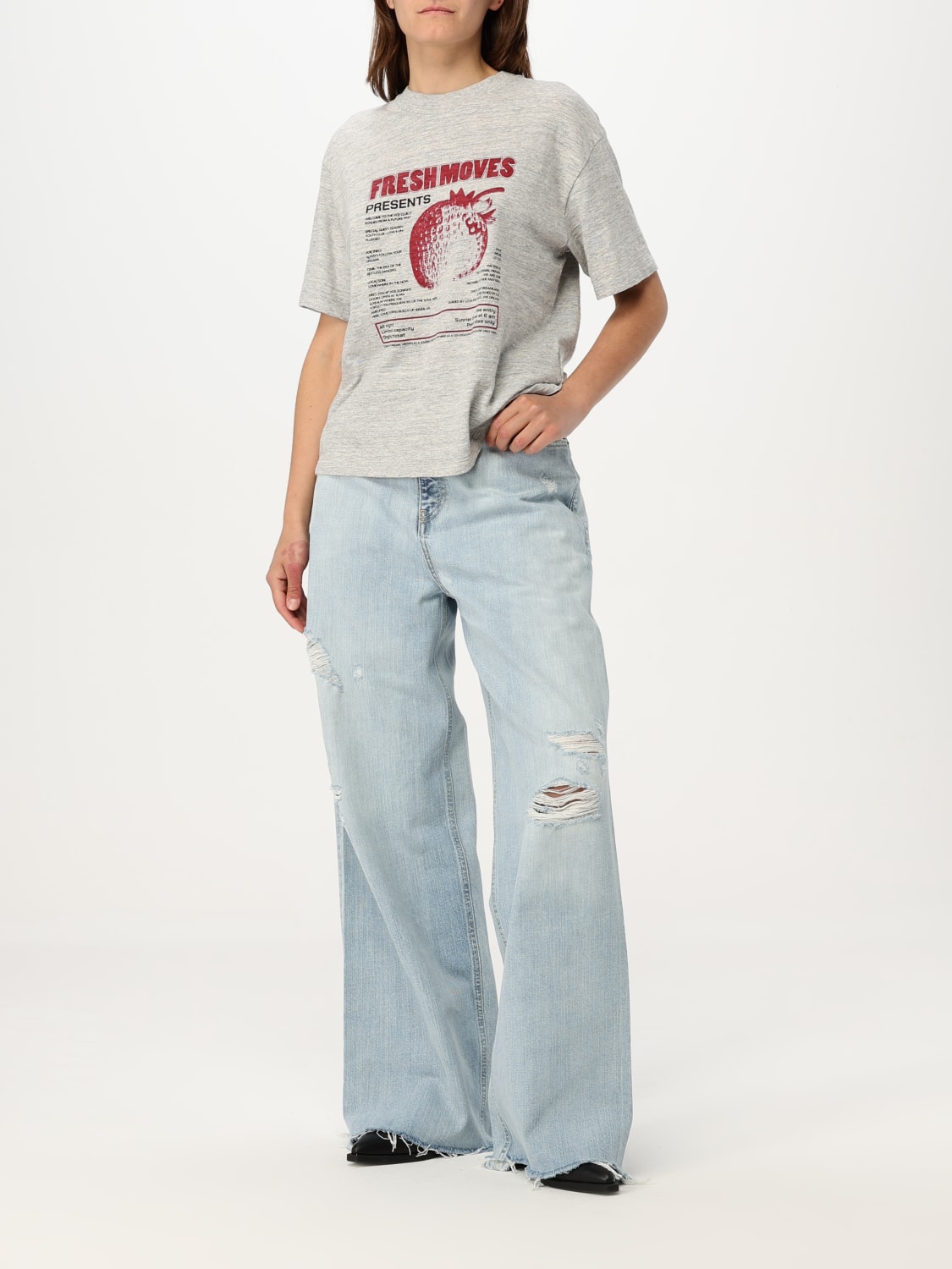 GOLDEN GOOSE JEANS: Jeans damen Golden Goose, Stone Washed - Img 2