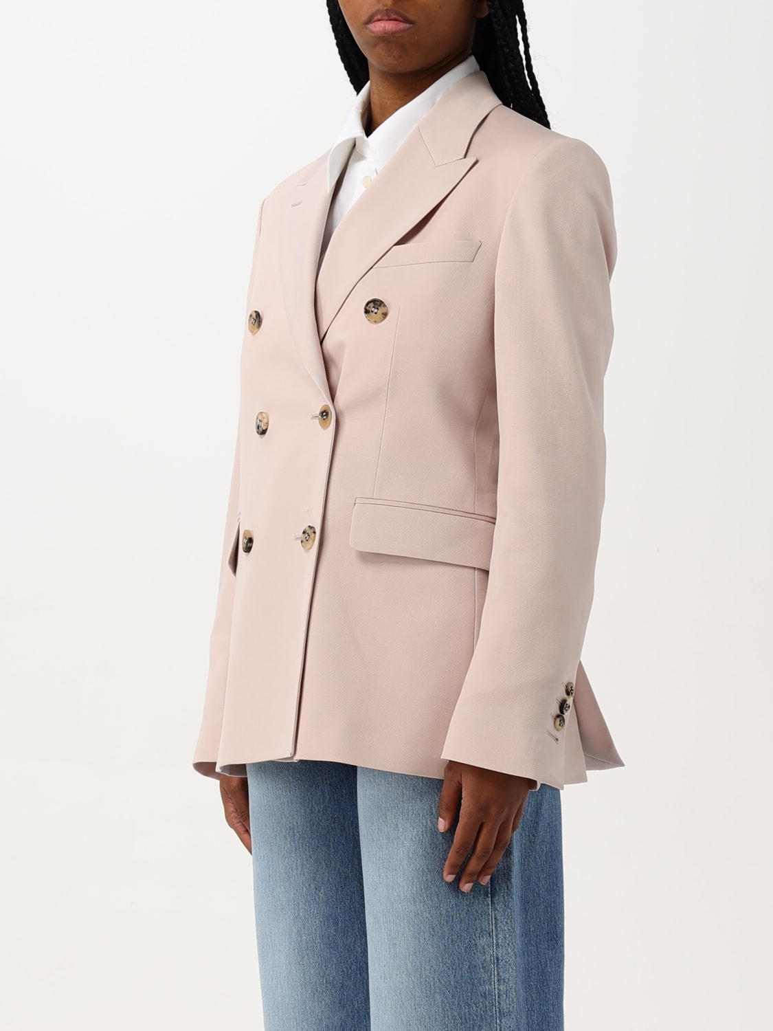 GOLDEN GOOSE JACKET: Blazer woman Golden Goose, Pink - Img 3