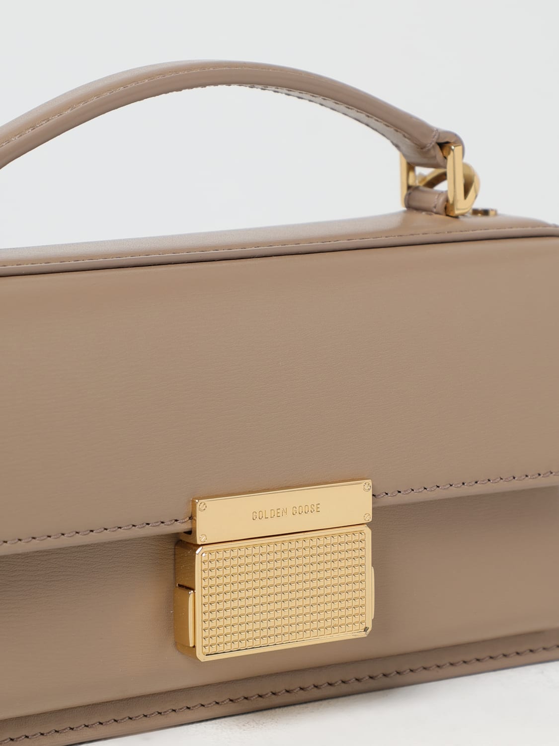 GOLDEN GOOSE MINI BAG: Shoulder bag woman Golden Goose, Dove Grey - Img 3