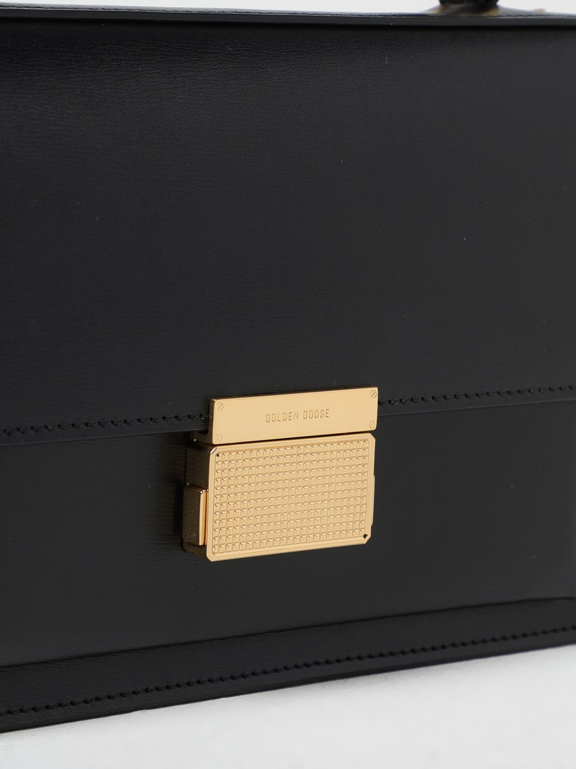 GOLDEN GOOSE MINI BAG: Shoulder bag woman Golden Goose, Black - Img 3