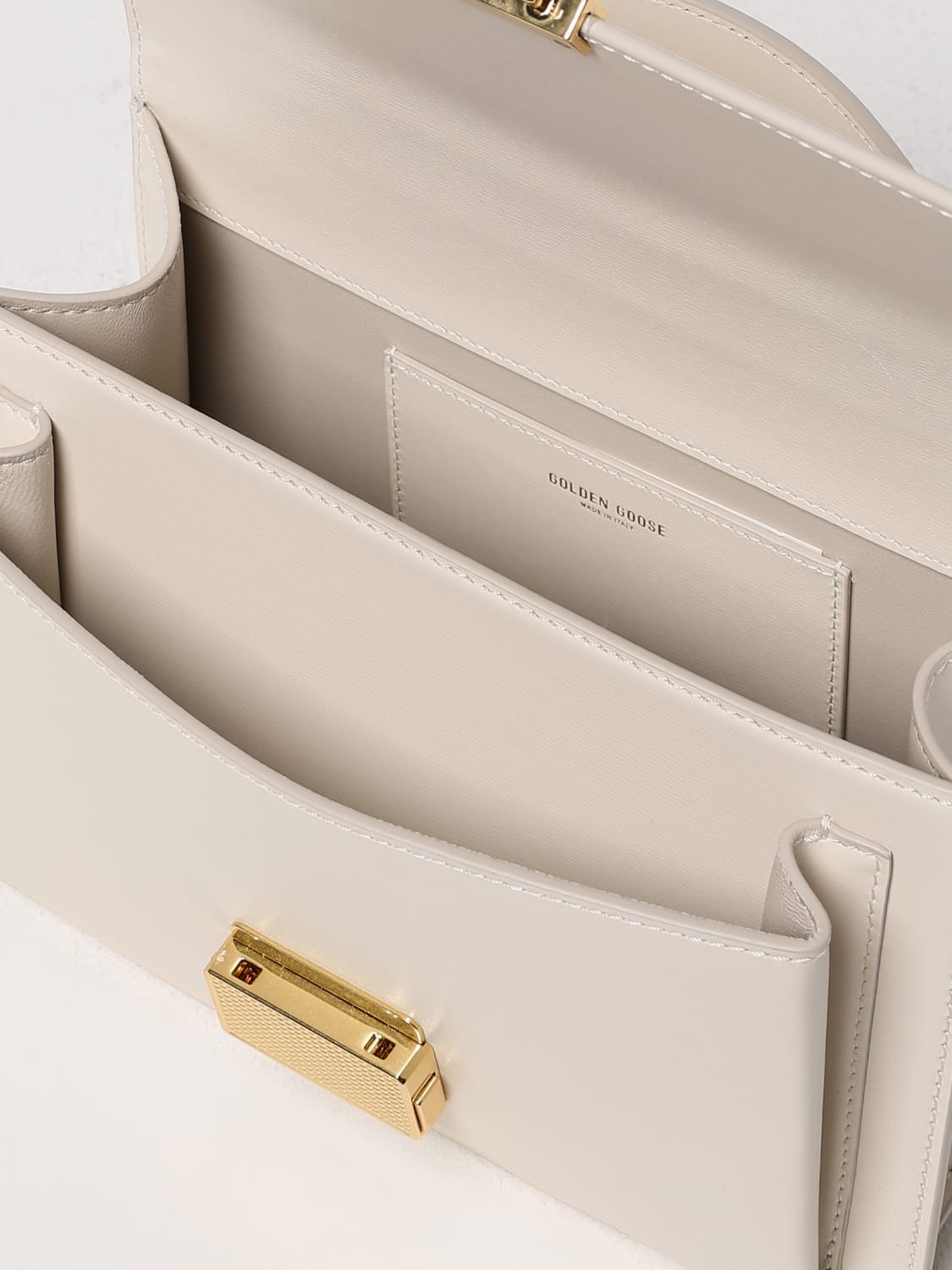 GOLDEN GOOSE MINI BAG: Shoulder bag woman Golden Goose, Butter - Img 5