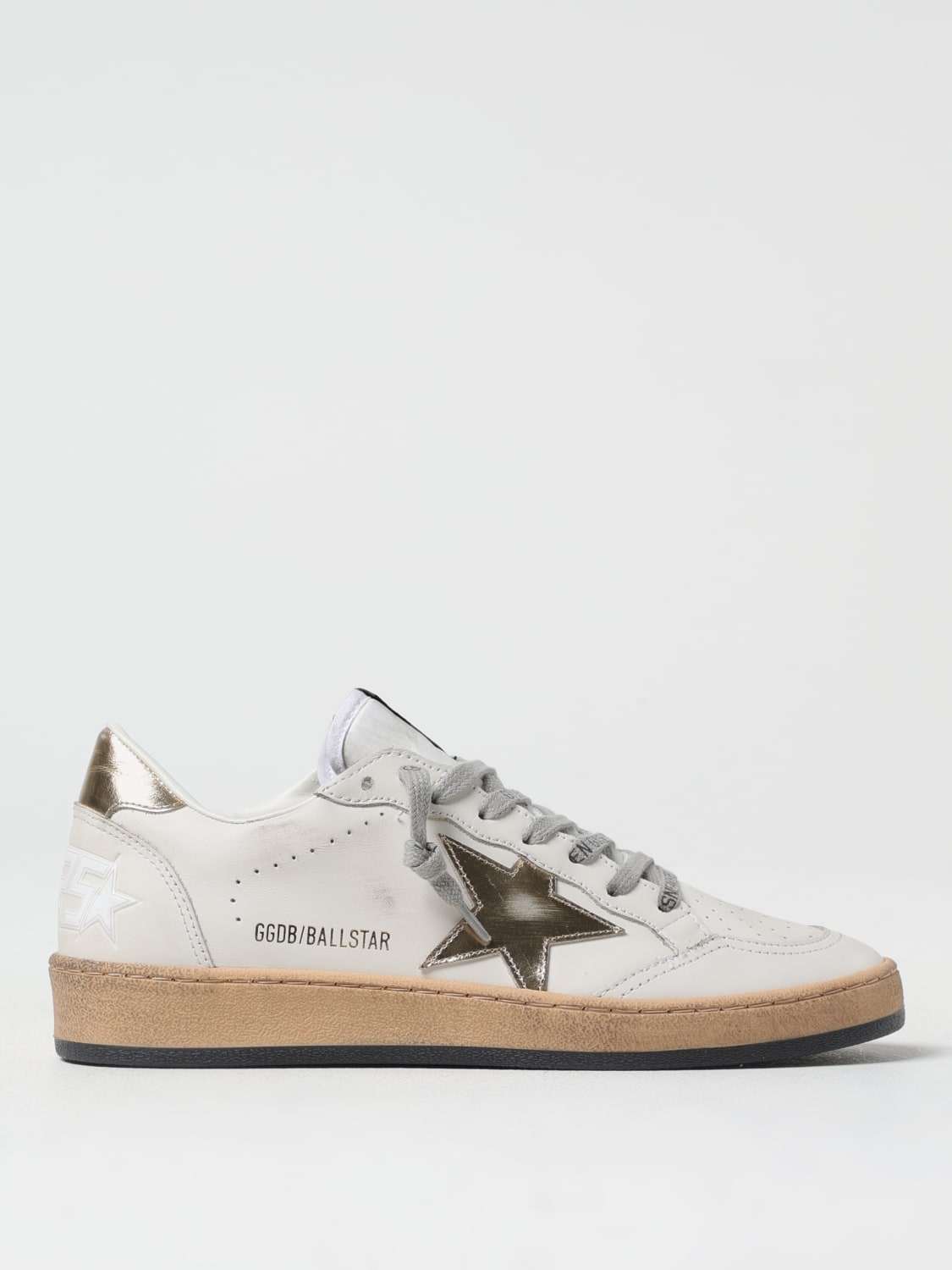 GOLDEN GOOSE: Sneakers woman - Yellow Cream | Golden Goose