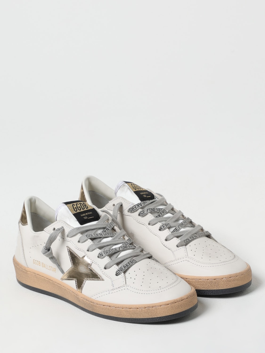 GOLDEN GOOSE: Sneakers woman - Yellow Cream | Golden Goose