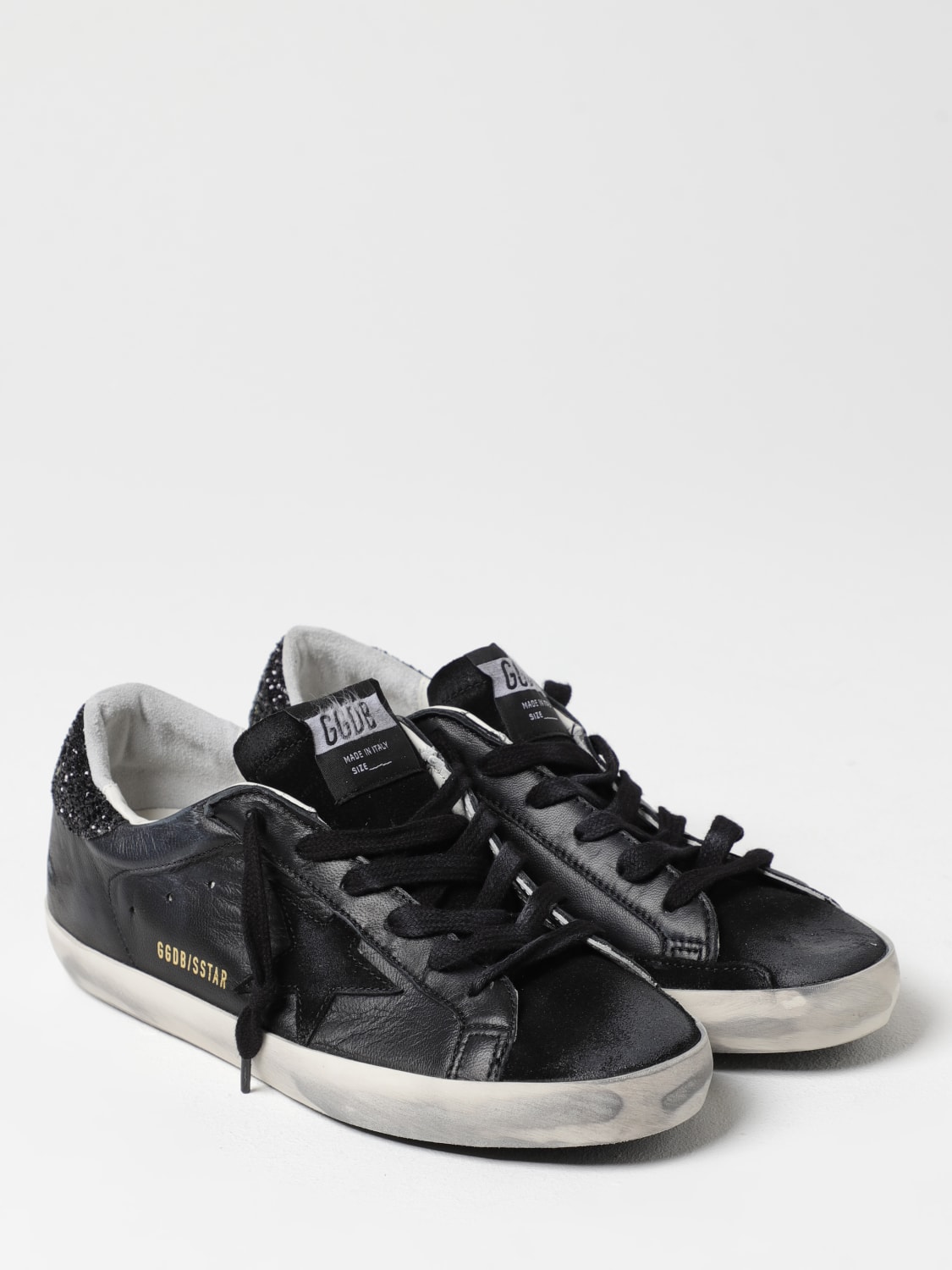 GOLDEN GOOSE: Sneakers woman - Black | Golden Goose sneakers