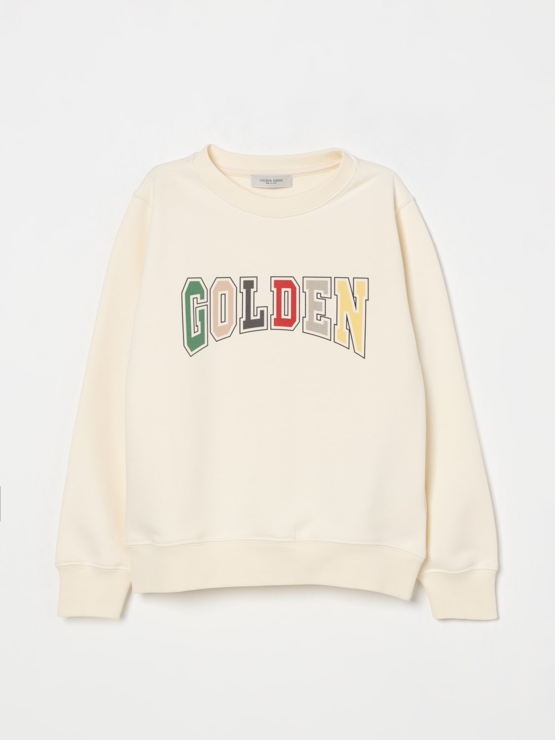 GOLDEN GOOSE SWEATER: Sweater kids Golden Goose, Yellow Cream - Img 1