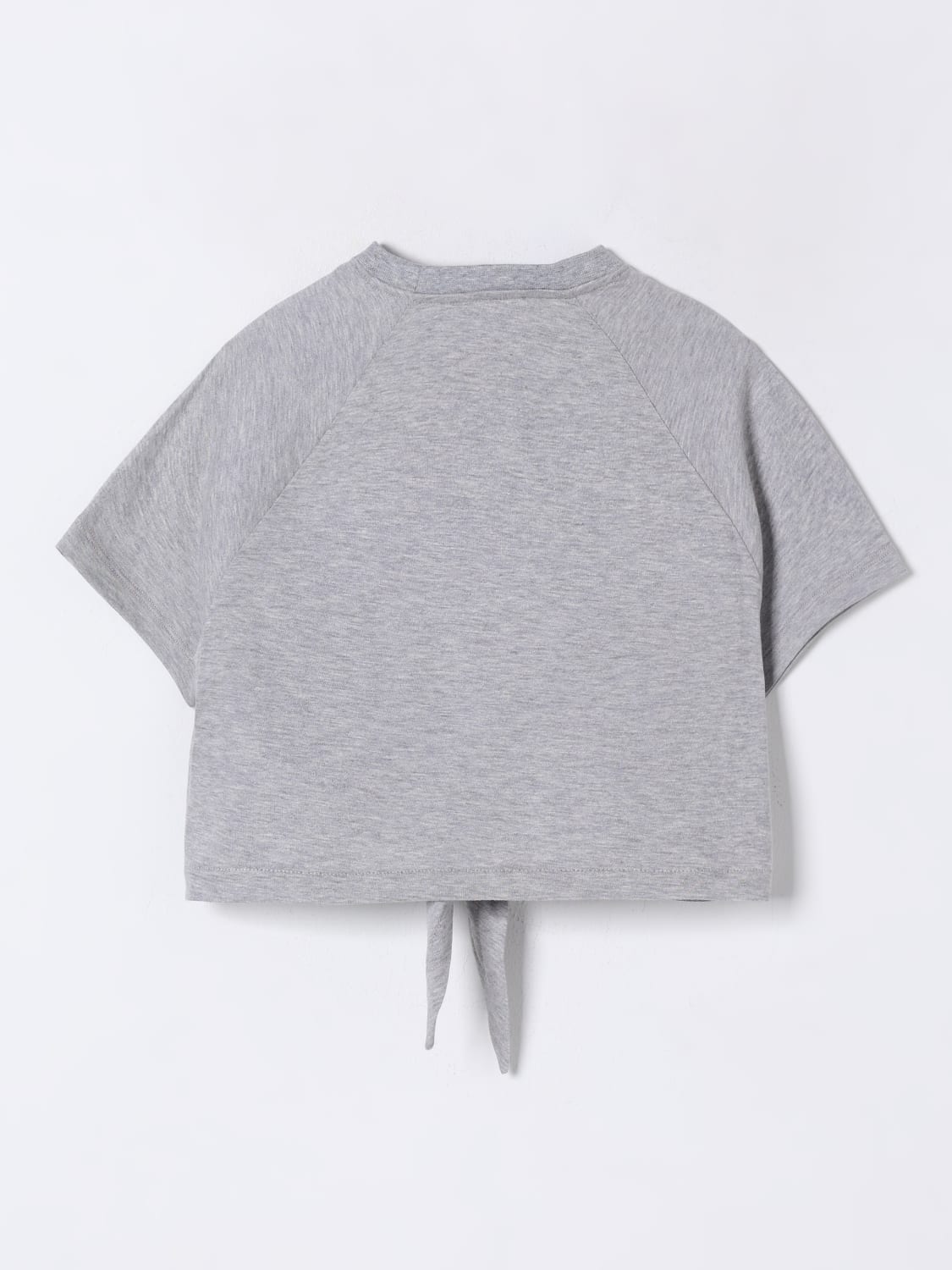 GOLDEN GOOSE T-SHIRT: T-shirt in cotone con stampa fragola Golden Goose, Grigio - Img 2