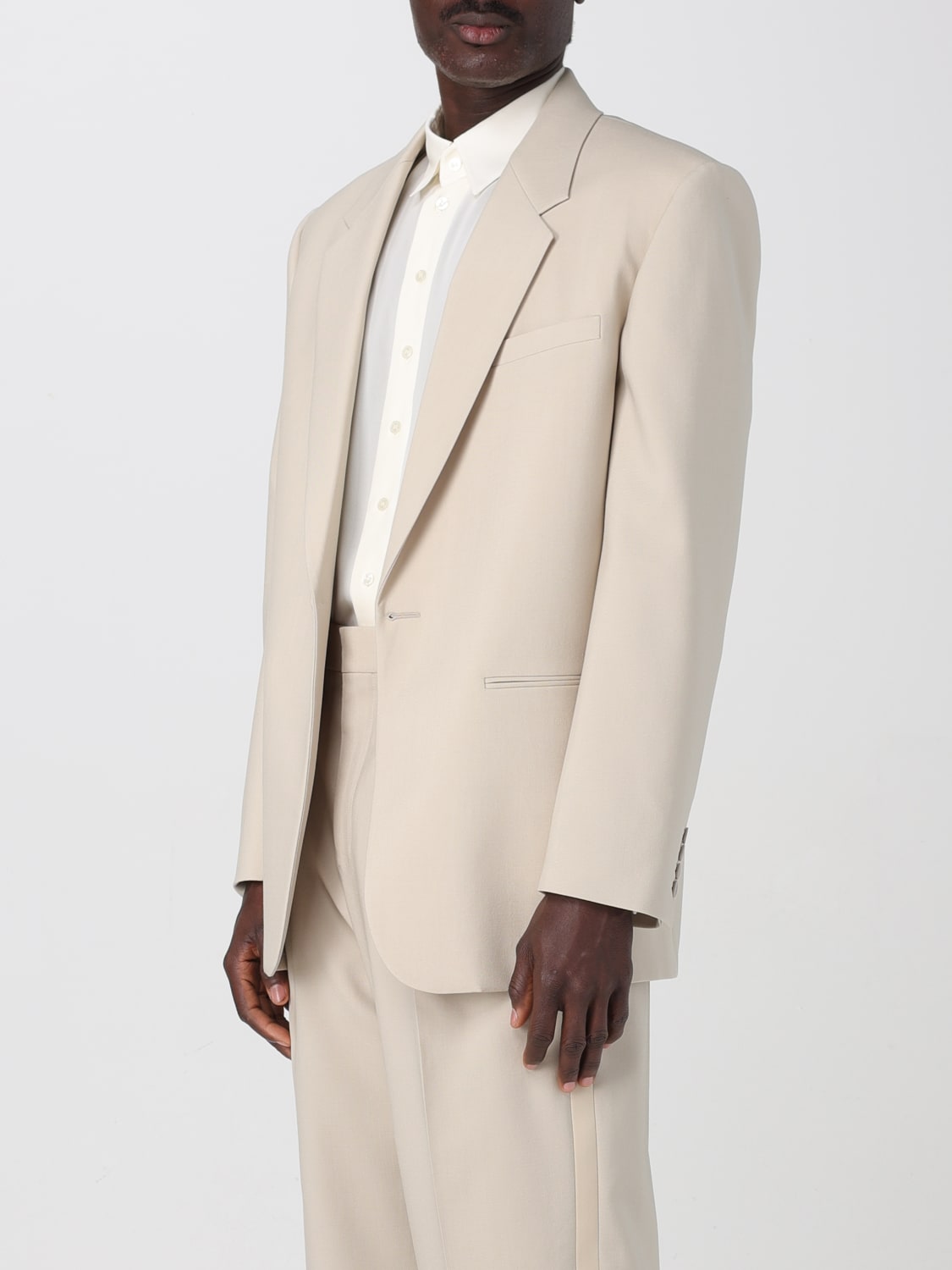 SAINT LAURENT JACKET: Blazer men Saint Laurent, Beige - Img 4