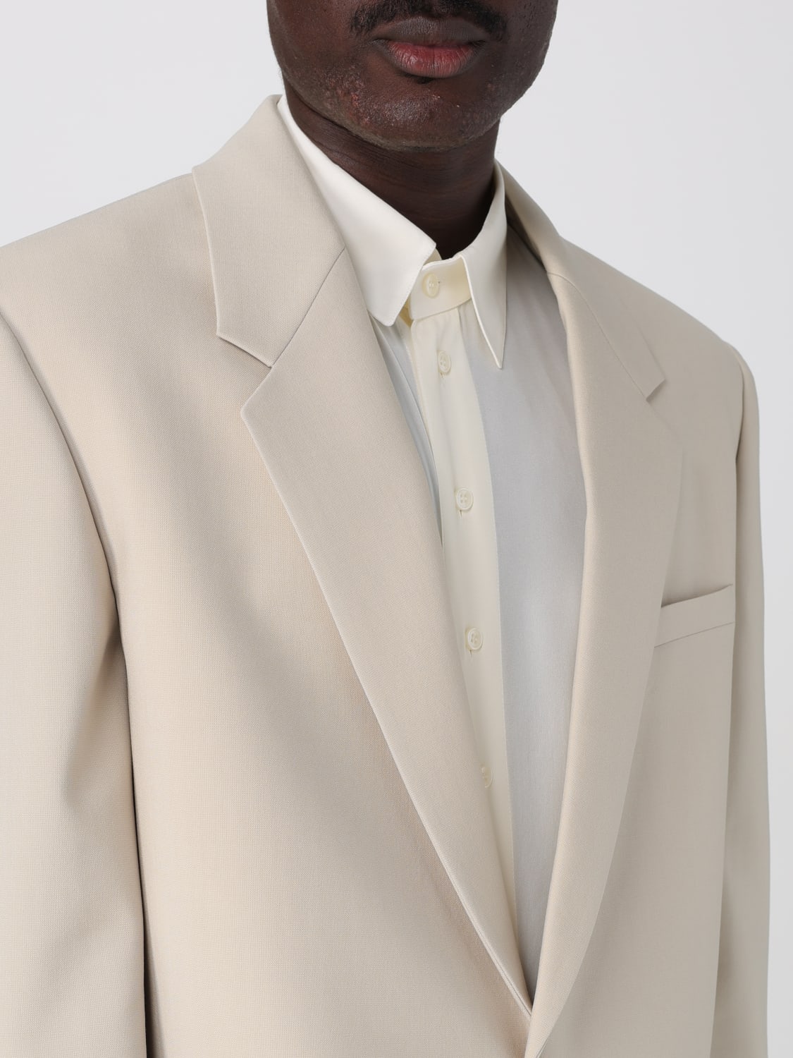 SAINT LAURENT JACKET: Blazer men Saint Laurent, Beige - Img 5
