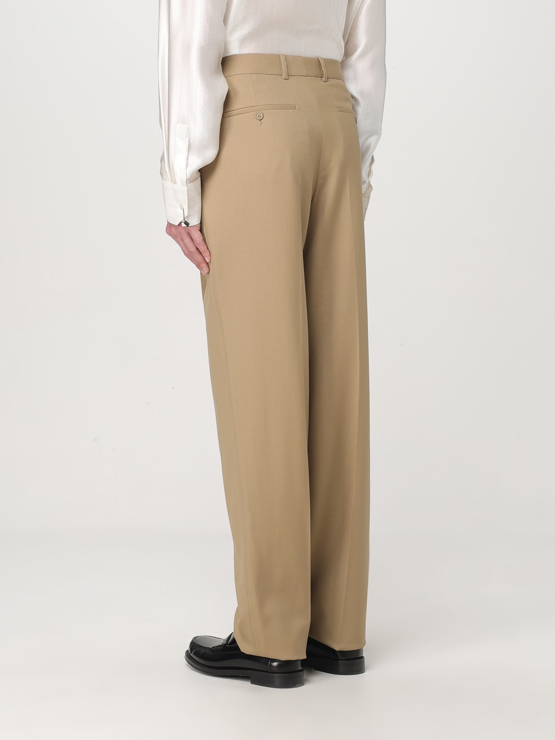 SAINT LAURENT PANTS: Pants men Saint Laurent, Camel - Img 3