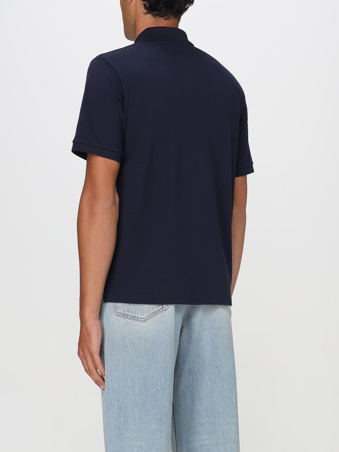 SAINT LAURENT POLO SHIRT: Polo shirt men Saint Laurent, Navy - Img 3