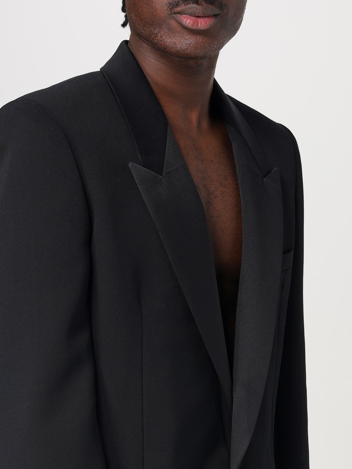 SAINT LAURENT JACKET: Blazer men Saint Laurent, Black - Img 5