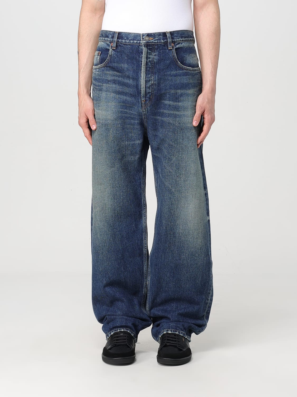 SAINT LAURENT JEANS: Jeans men Saint Laurent, Denim - Img 1