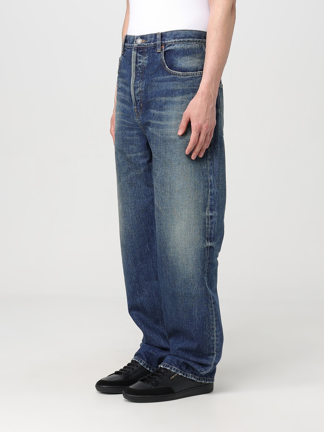 SAINT LAURENT JEANS: Jeans men Saint Laurent, Denim - Img 3