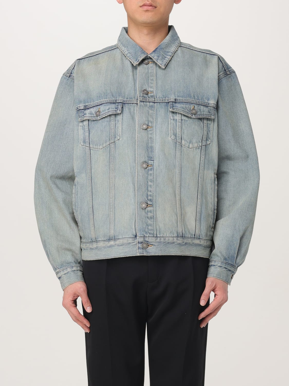 SAINT LAURENT JACKET: Jacket men Saint Laurent, Denim - Img 1
