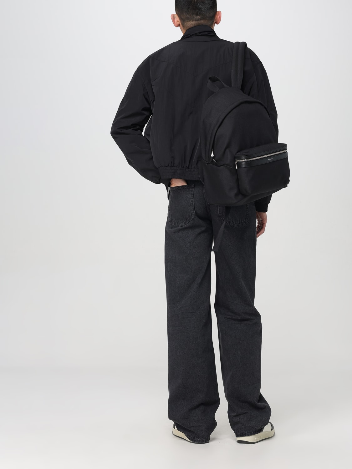 SAINT LAURENT RUCKSACK: Tasche herren Saint Laurent, Schwarz - Img 2