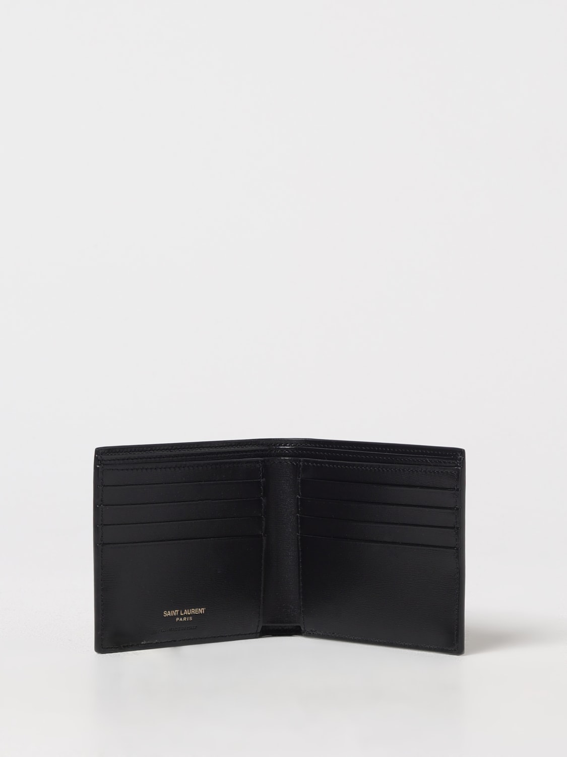 SAINT LAURENT WALLET: Wallet men Saint Laurent, Black - Img 2