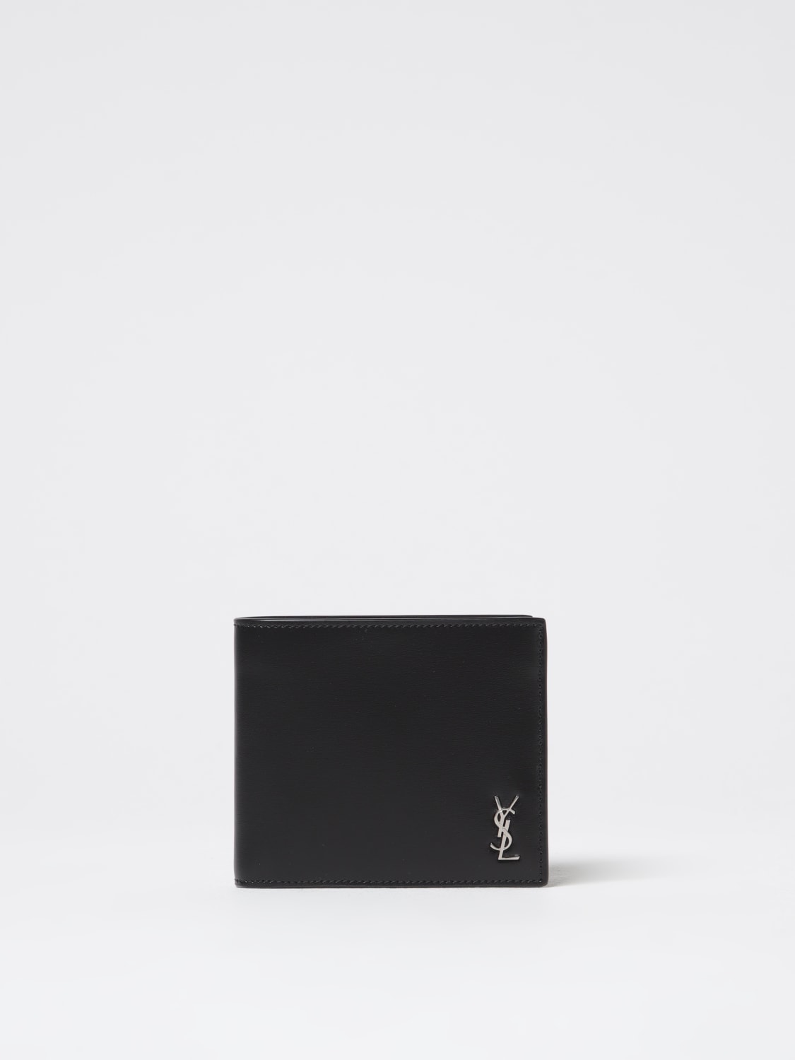 SAINT LAURENT WALLET: Wallet men Saint Laurent, Black - Img 1