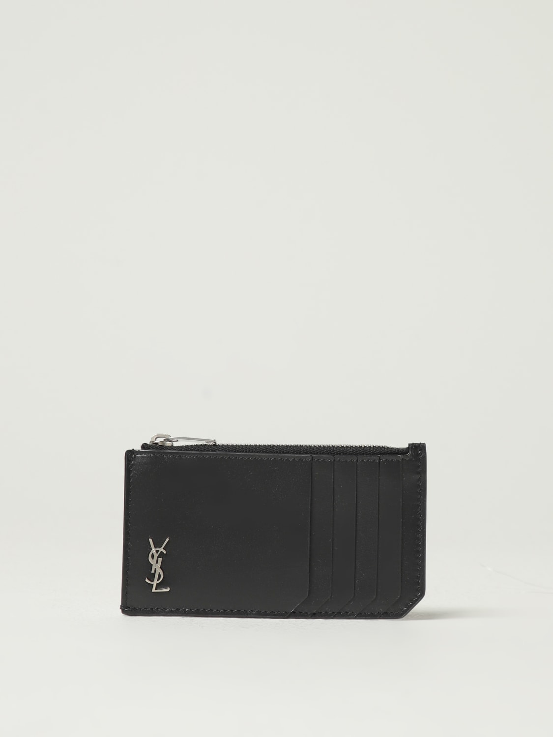 SAINT LAURENT WALLET: Wallet men Saint Laurent, Black - Img 1