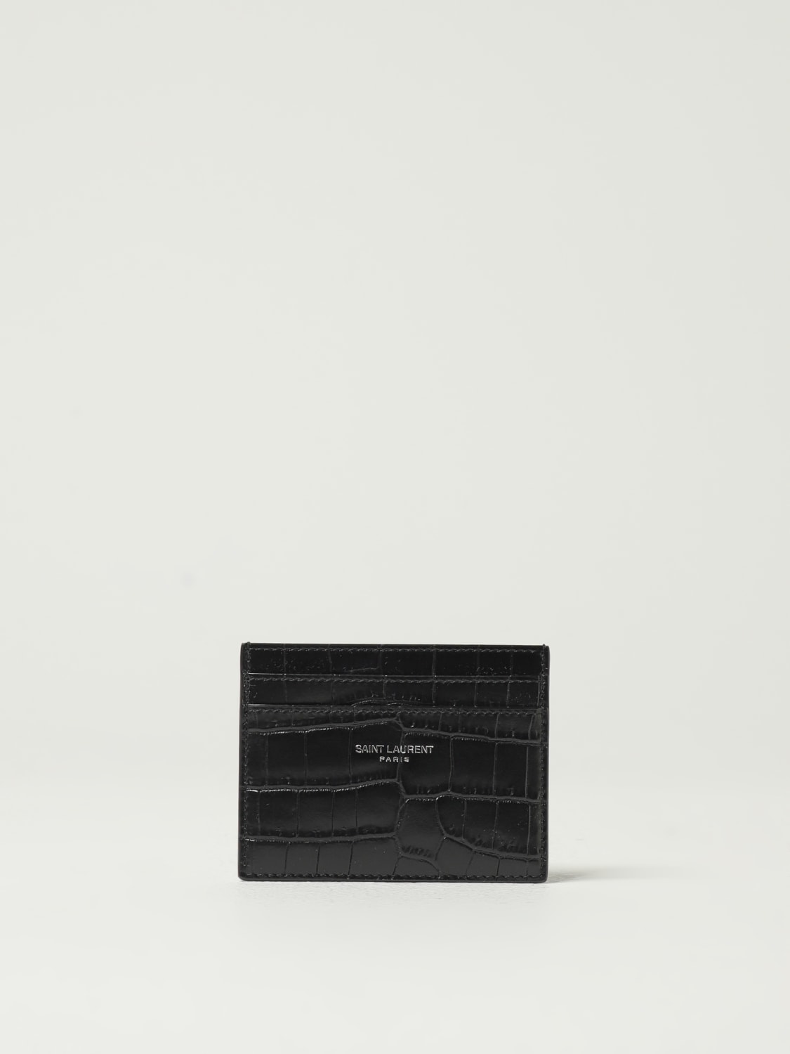SAINT LAURENT WALLET: Folders men Saint Laurent, Black - Img 1