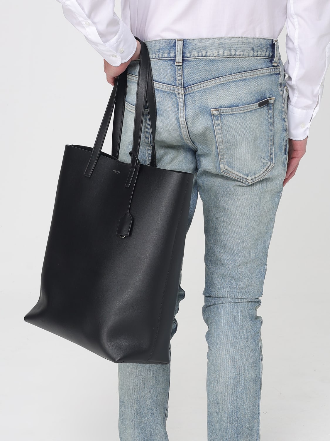 SAINT LAURENT UMHÄNGETASCHE: Tasche herren Saint Laurent, Schwarz - Img 2