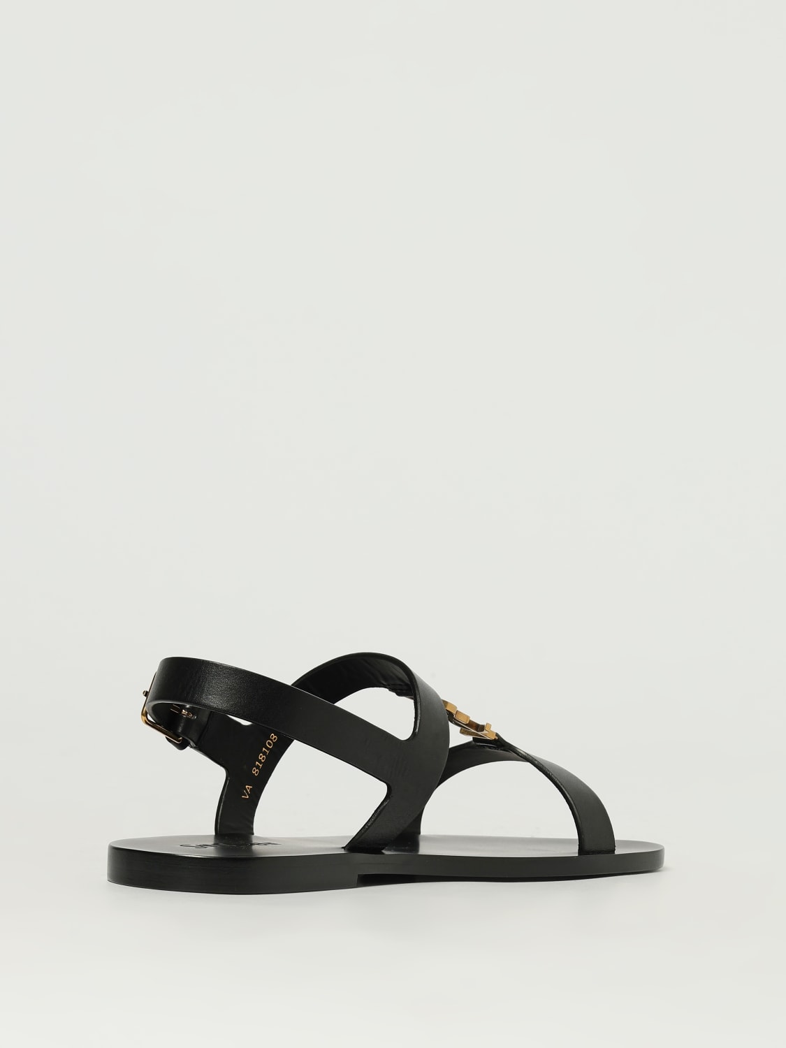 サンダル SAINT LAURENT Men Sandals Black 818108DWEDD 1000 SAINT LAURENT: Shoes men - Black | Saint Laurent sandals