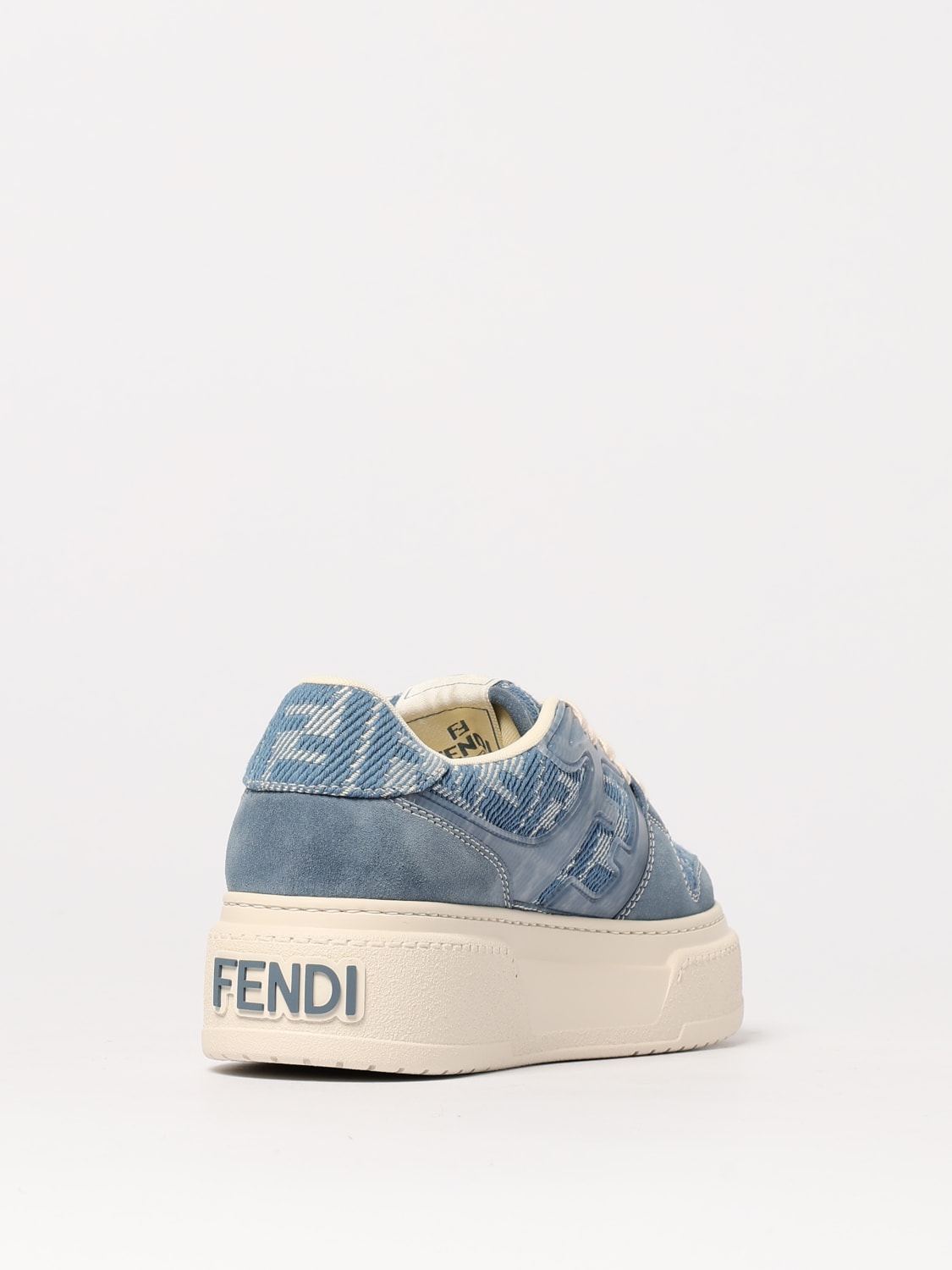 FENDI レディース スニーカー 8E8572 ASAY F1RUM Buy Fendi Wmns Match Platform 'FF Motif - Light Blue
