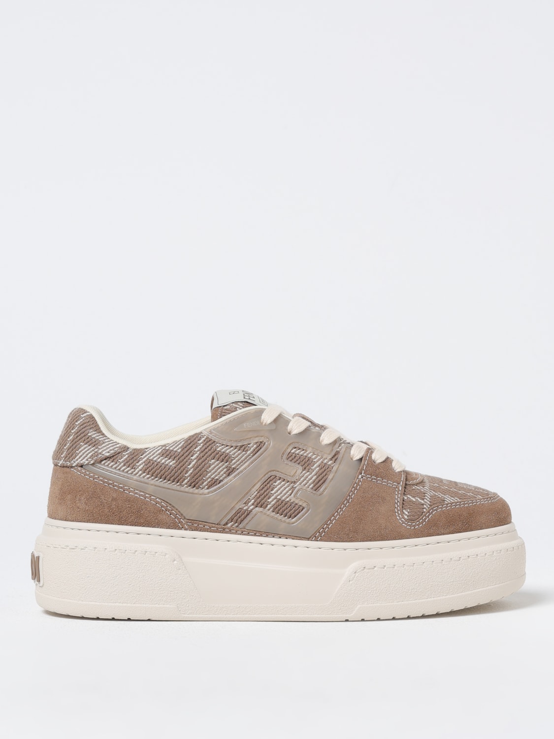 スニーカー FENDI Woman Sneakers Dove Grey 8E8572ASAY F1RUN FENDI: Sneakers woman - Dove Grey | Fendi sneakers