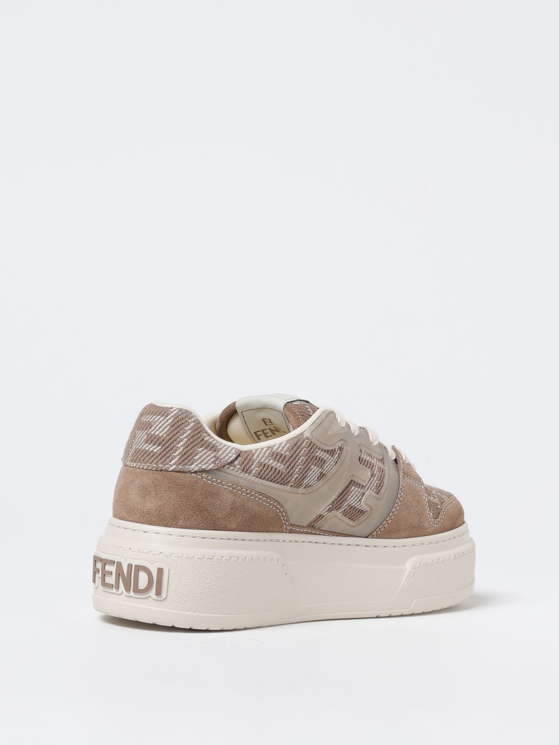 スニーカー FENDI Woman Sneakers Dove Grey 8E8572ASAY F1RUN FENDI: Sneakers woman - Dove Grey | Fendi sneakers