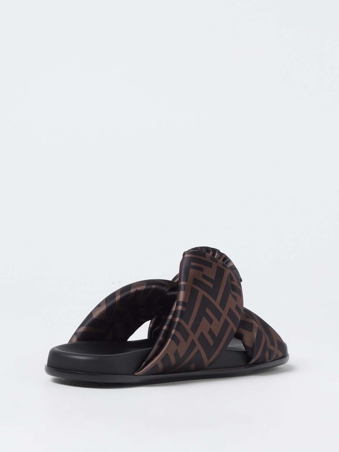 シューズ・サンダルその他 FENDI Woman Flat sandals Tobacco 8X8645AE7S F0R7V FENDI: Shoes woman - Tobacco | Fendi flat sandals 8X8645AE7S