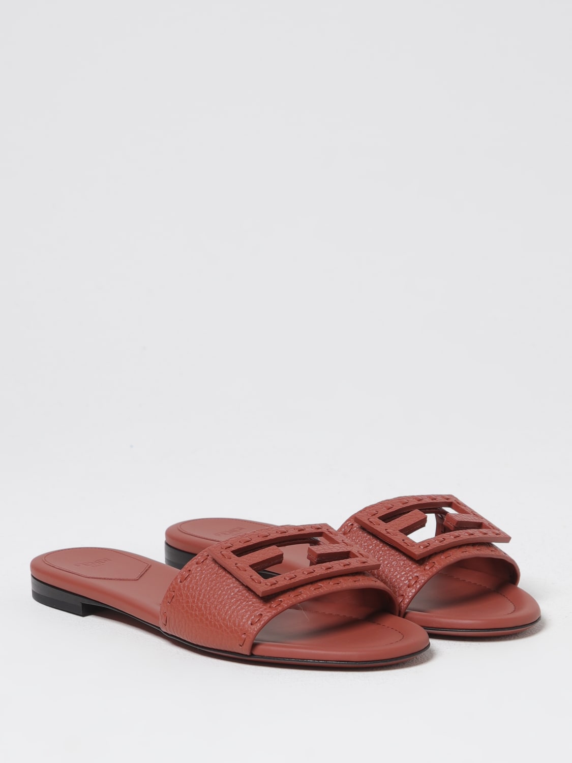 FENDI SANDALEN MIT ABSATZ: Schuhe damen Fendi, Leder - Img 2