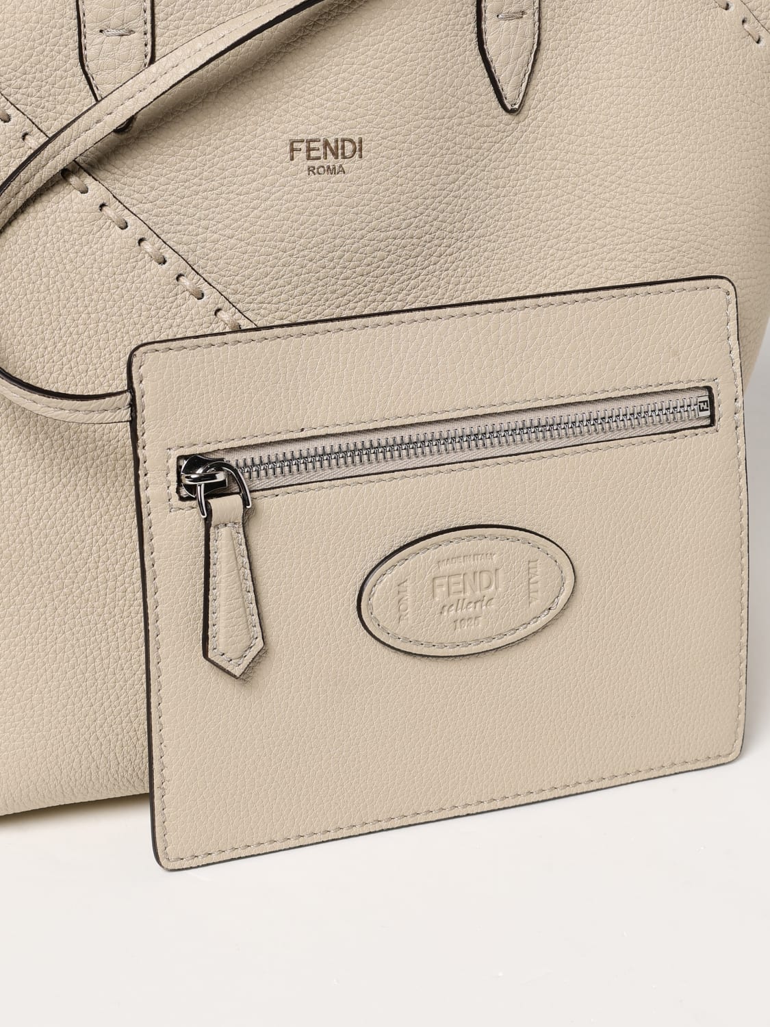 ショルダーバッグ FENDI Men Shoulder bag Yellow Cream 7VA656AU4D F1RYU FENDI Men Shoulder bag Yellow Cream 7VA656AU4D F1RYU (FENDI