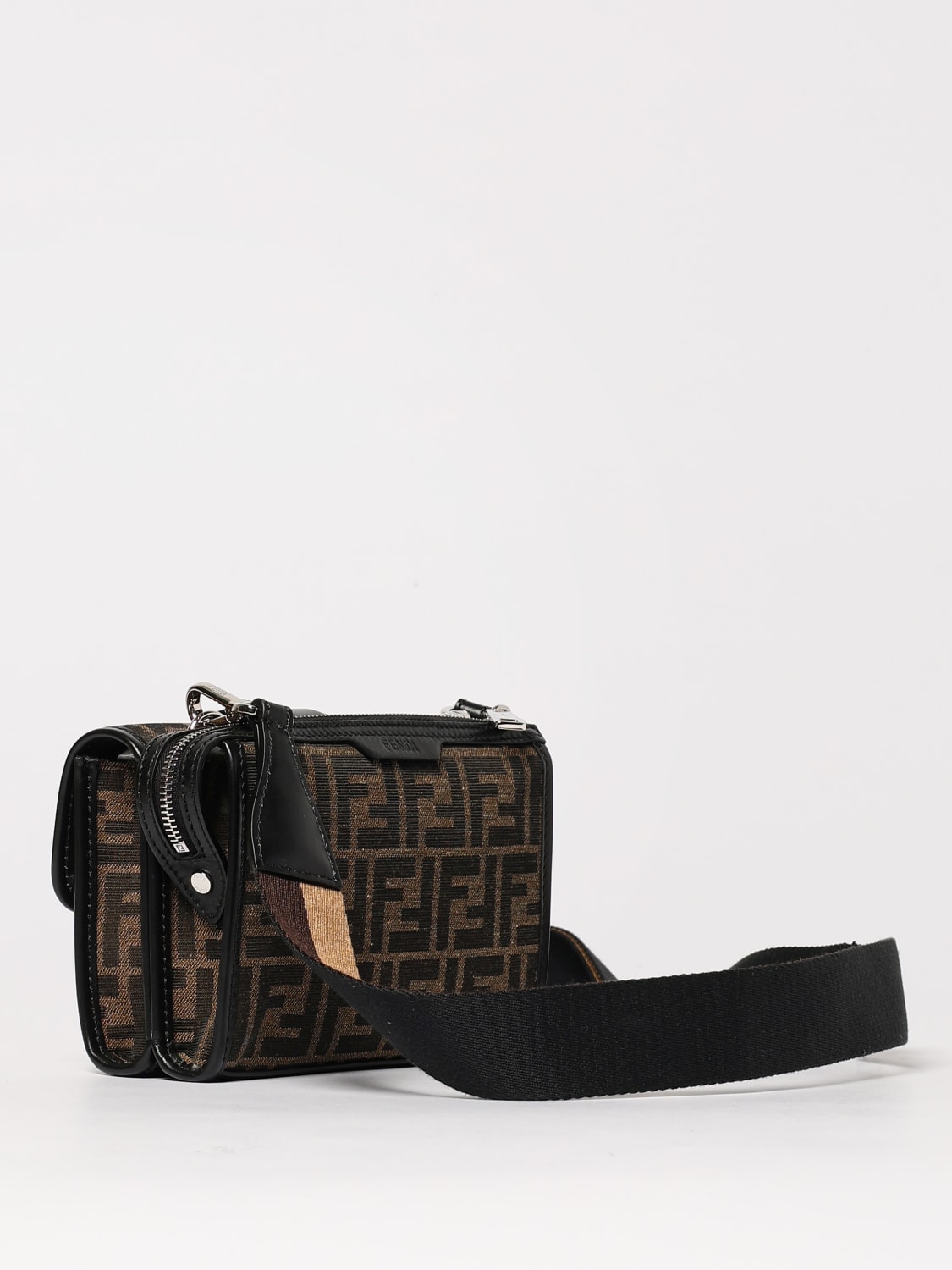 FENDI: Bags men - Tobacco | Fendi shoulder bag 7VA649ALWK