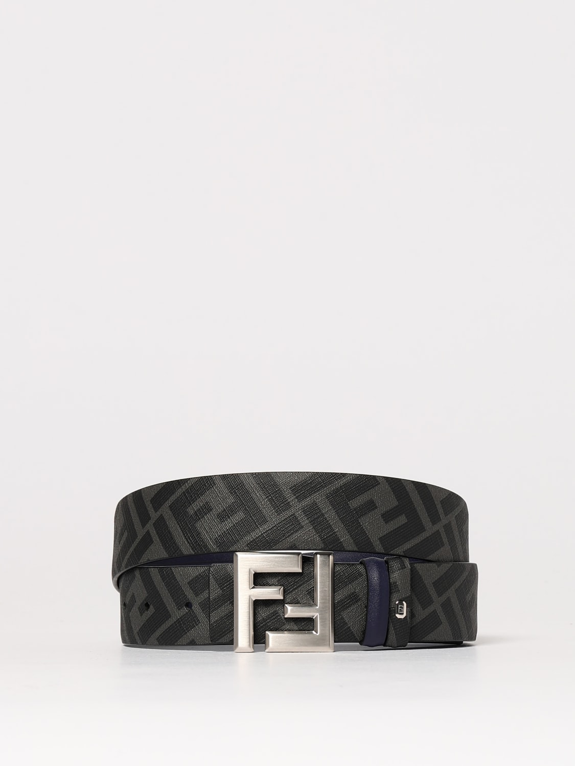FENDI BELT: Belt men Fendi, Blue - Img 1