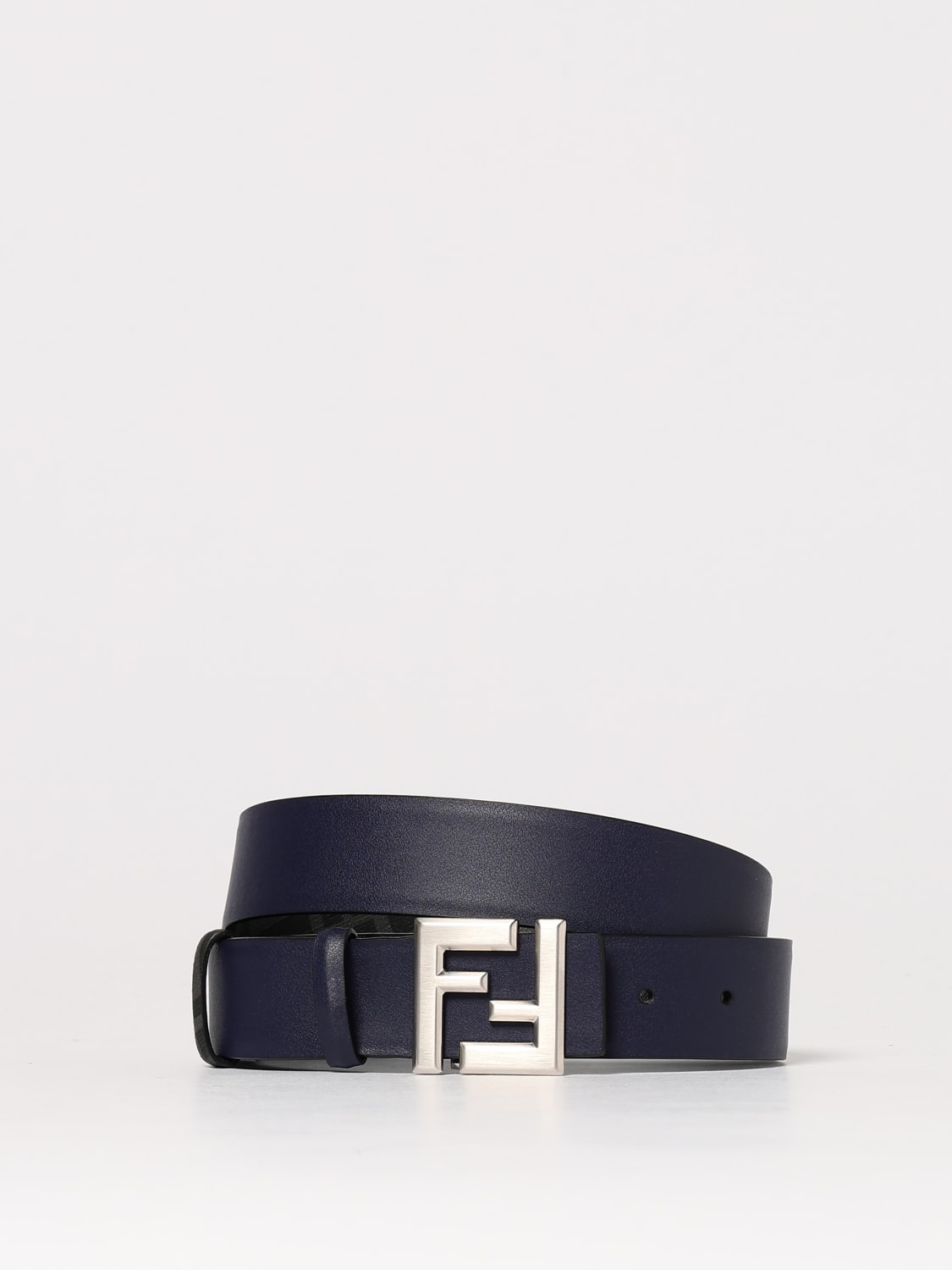 FENDI BELT: Belt men Fendi, Blue - Img 2