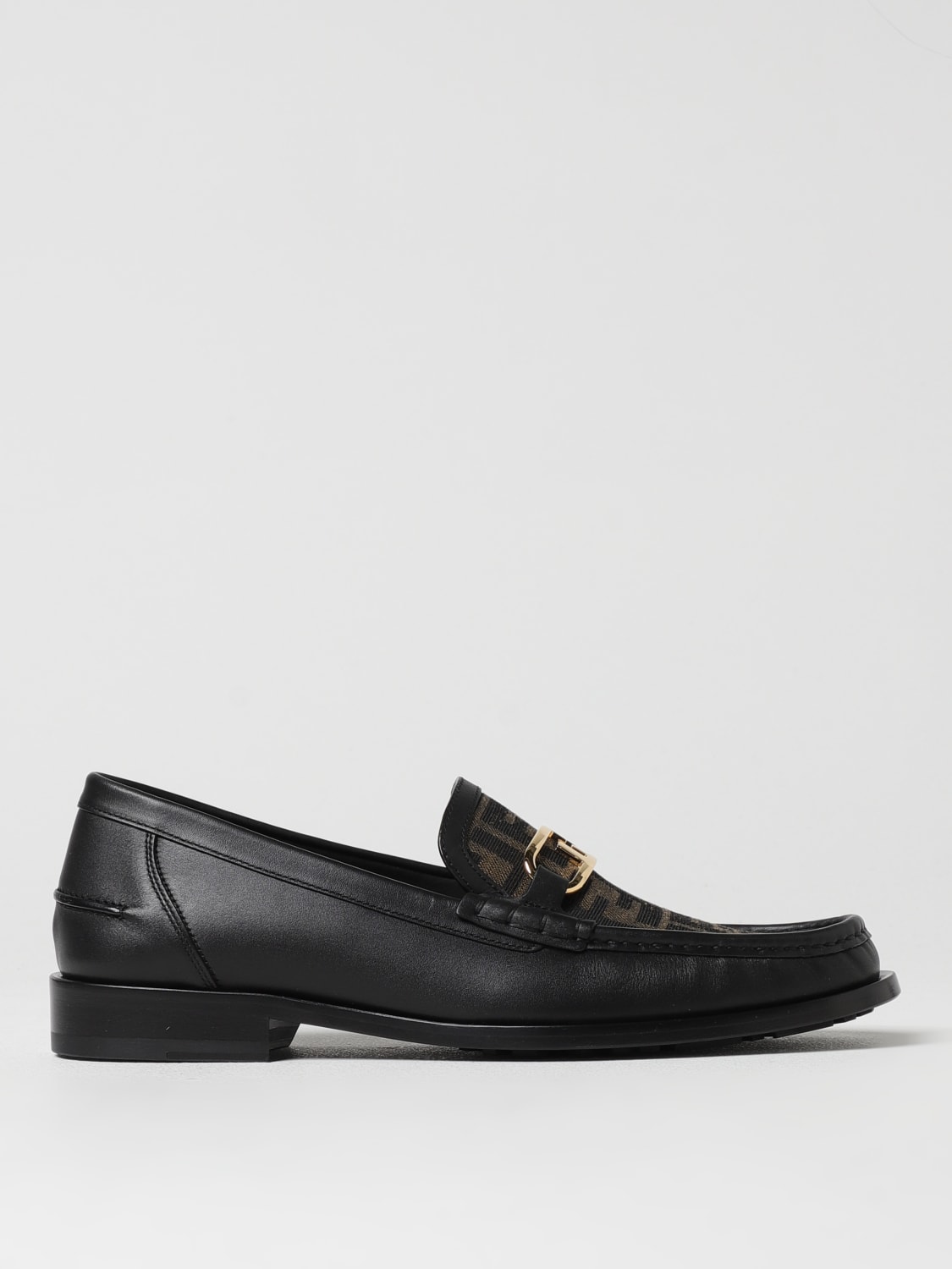 FENDI MOKASSINS: Schuhe herren Fendi, Tabak - Img 1