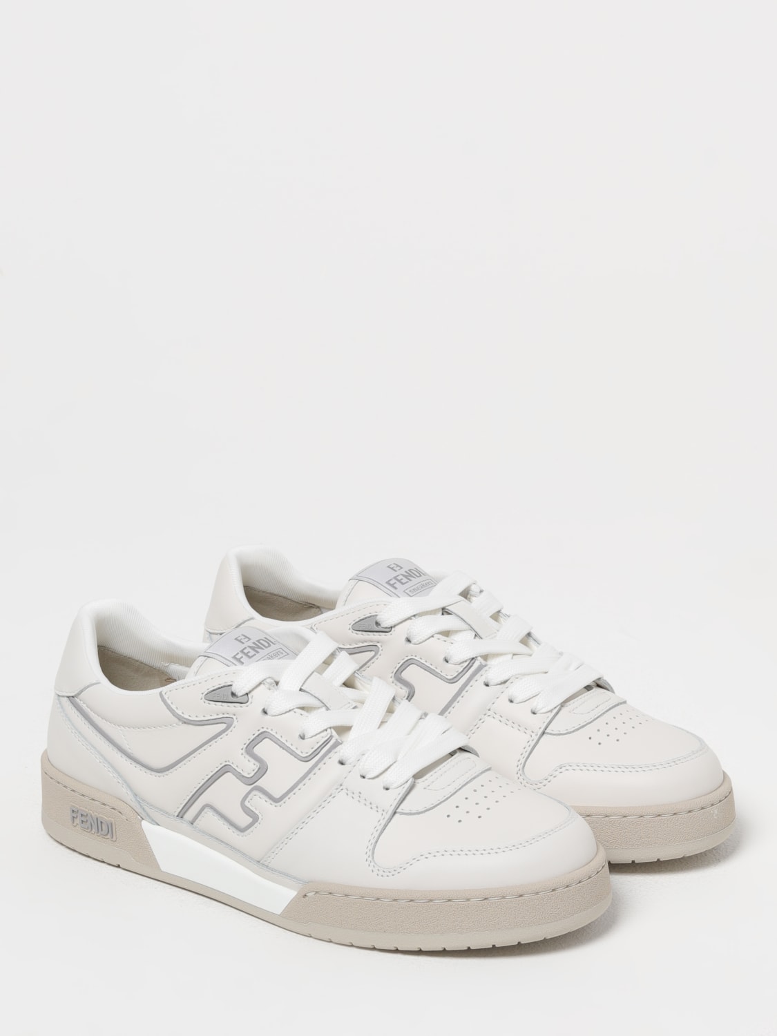 FENDI SNEAKERS: Sneakers herren Fendi, Weiß - Img 2